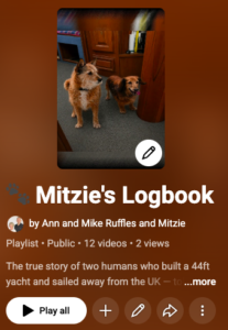 Mitzie’s Logbook