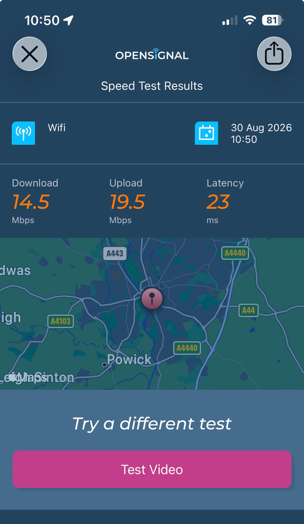 Tp-link speed test