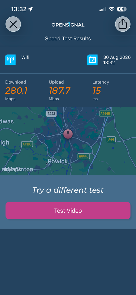 Speed Test 2